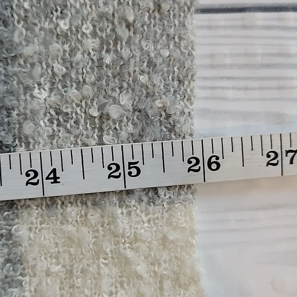 Unbranded Plaid Fringe Shawl Wrap 26